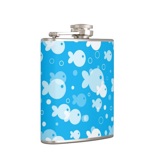 魚パターン フラスク (右)