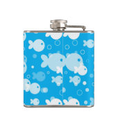 魚パターン フラスク (裏面)