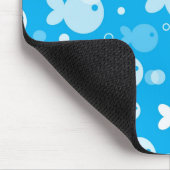 魚パターン マウスパッド (コーナー)