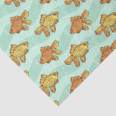 魚パターン 薄葉紙 (詳細)