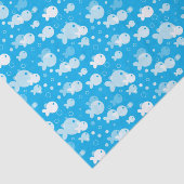 魚パターン 薄葉紙 (詳細)