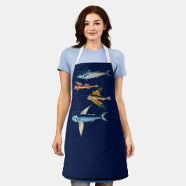 魚ビクトリアン エプロン