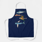 魚ビクトリアン エプロン (正面)