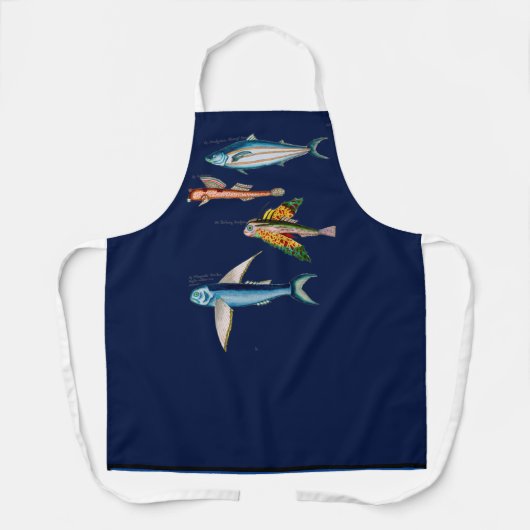 魚ビクトリアン エプロン (正面)