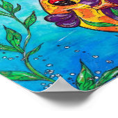 魚ファンシープリント ポスター (角)