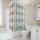 魚ファンシー シャワーカーテン (インサイチュ)