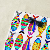 魚ファンシー ビーチタオル (インサイチュ)