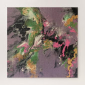 魚フライAcryilc注キャンバス絵画ズ ジグソーパズル (横)