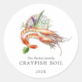 魚ミニマルの煮沸 ラウンドシール (正面)