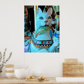 魚メリーとの子猫 ポスター (キッチン)