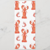 魚モダンの海鮮魚のレストラン メニュー (裏面)