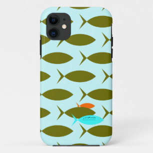 魚モダン類 iPhone 11 ケース