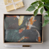 魚中国のが水中を泳ぐ 薄葉紙 (ギフト)