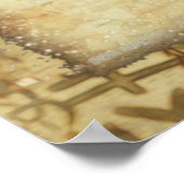 魚中国のの知伝統的識 ポスター (角)