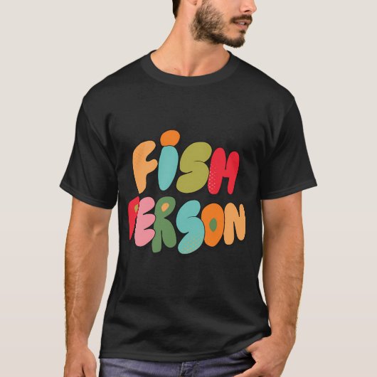 魚人間 (バージョンA) Tシャツ (正面)