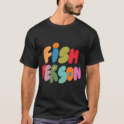 魚人間 (バージョンB) Tシャツ (正面)
