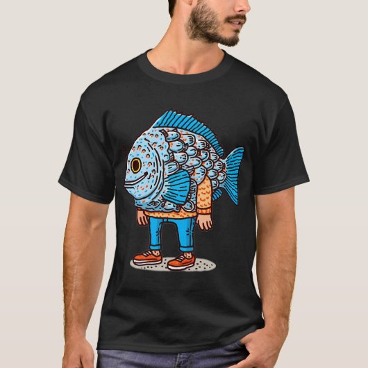 魚人 Tシャツ (正面)