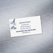 魚介の魚屋さん魚とチップス マグネット名刺 (インサイチュ)