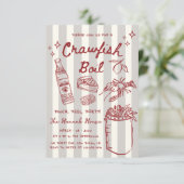 魚介描ザリガニがパーティーを煮る 招待状 (スタンド正面)