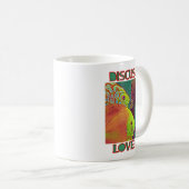 魚介類と卵 コーヒーマグカップ (正面右)