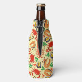 魚介類パターン ボトルクーラー (ボトル裏面)