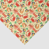 魚介類パターン 薄葉紙 (詳細)