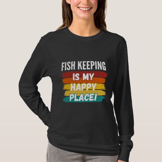 魚保の保魚が好い Tシャツ (正面)