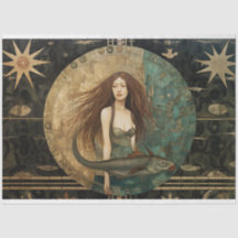 魚初期のの天離れ付き人魚