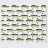 魚包み紙 ラッピングペーパー (フラット)