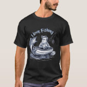 魚卵猫 Tシャツ (正面)