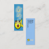 魚商売 スキニー名刺 (正面/裏面)