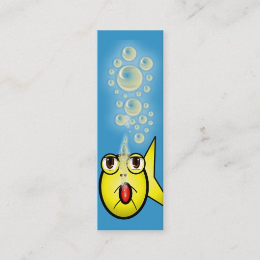 魚商売 スキニー名刺 (正面)