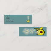 魚商売 スキニー名刺 (正面/裏面)