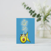 魚商売 名刺 (スタンド正面)