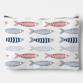 魚地中海のの飾り アクセサリーポーチ (裏面)