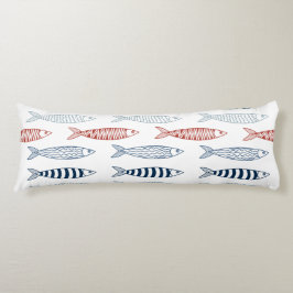 魚地中海のの飾り ボディピロー