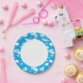 魚型 ペーパープレート (パーティー)