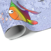 魚好き ラッピングペーパー (ロールコーナー)