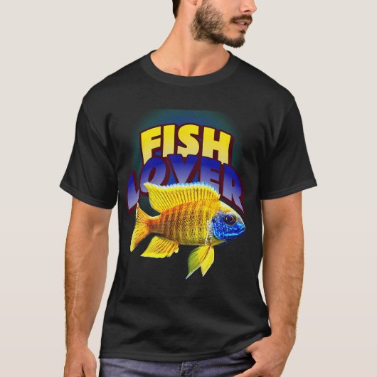 魚好き Tシャツ (正面)