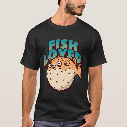 魚好き Tシャツ (正面)