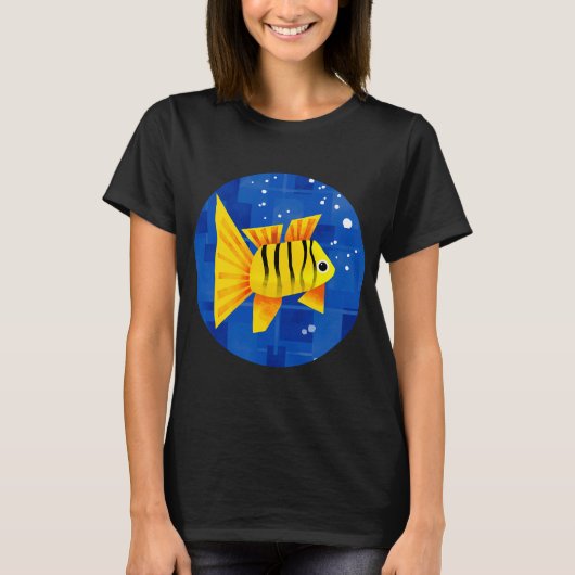 魚好き Tシャツ (正面)