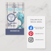 魚屋魚屋フライチャー 名刺 (正面/裏面)