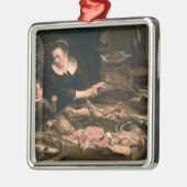 魚屋 メタルオーナメント (左)