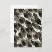 魚嵐 サンキューカード (正面/裏面)