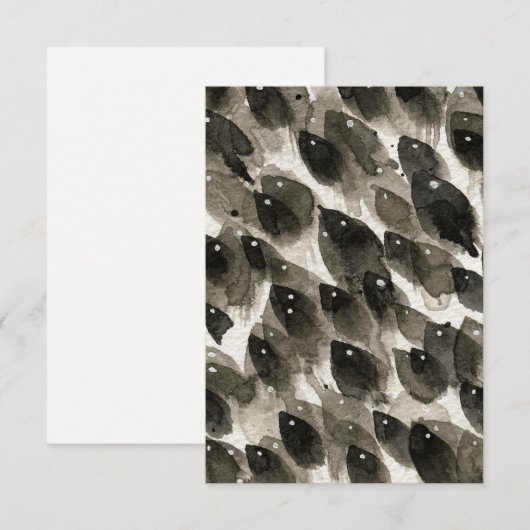 魚嵐 サンキューカード (正面/裏面)