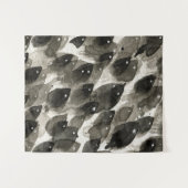 魚嵐 タペストリー (正面(横))