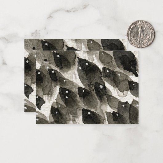 魚嵐 ノートカード (正面/裏面インサイチュ)