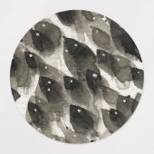 魚嵐 ラベル (デザイン2)