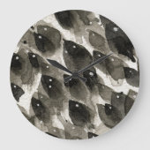 魚嵐 ラージ壁時計 (正面)