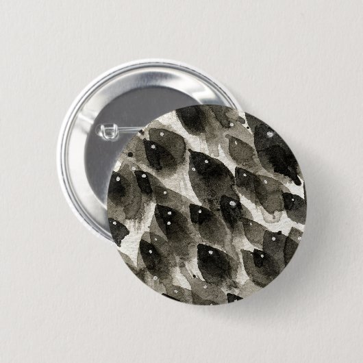 魚嵐 缶バッジ (正面&裏面)